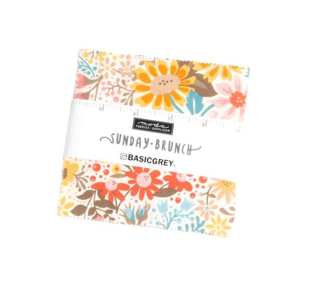 Sunday Brunch Charm Pack by BasicGrey for Moda Fabrics