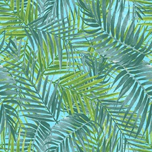 Flock Star Block Panel or Tropical Bird Quilt Backing Kit