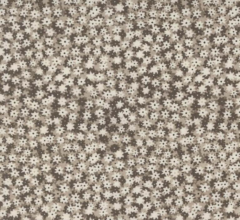Bee Garden Floral Phase Silver by Gingiber for Moda Fabrics