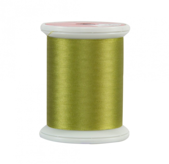 Kimono Silk Thread 100wt 220yd Wasabi Spool