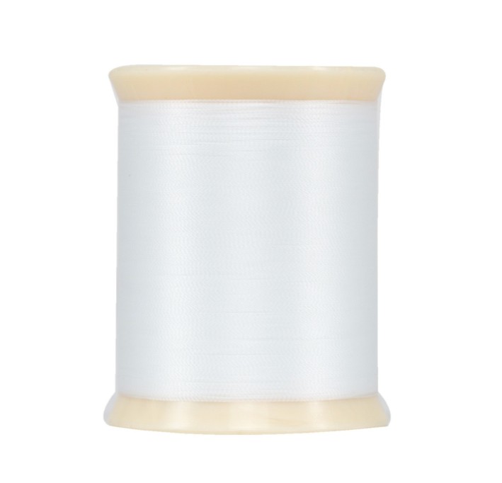 MicroQuilter Poly 100wt 800yd Spool Lace White