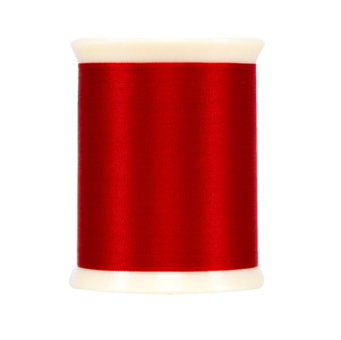 MicroQuilter Poly 100wt 800yd Spool Bright Red