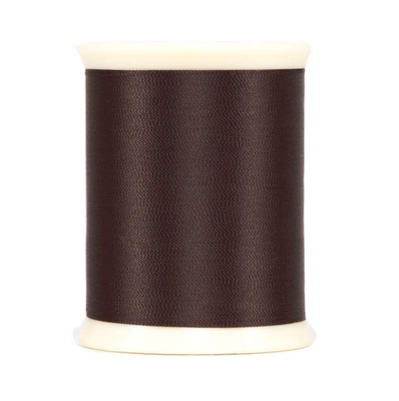 MicroQuilter Poly 100wt 800yd Spool Dark Brown