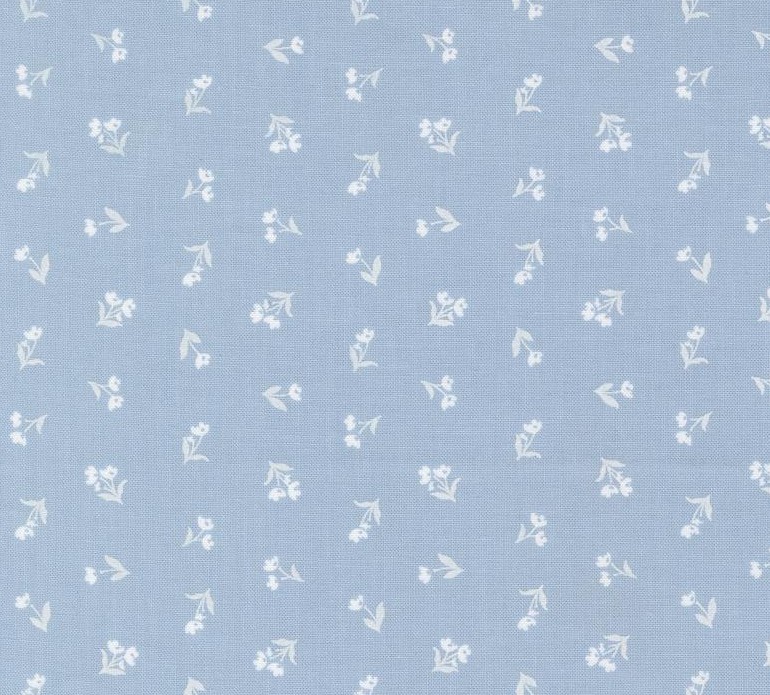 Cottage Charm Tossed Ditsy Glacier by My Sew Quilty Life for Moda Fabrics