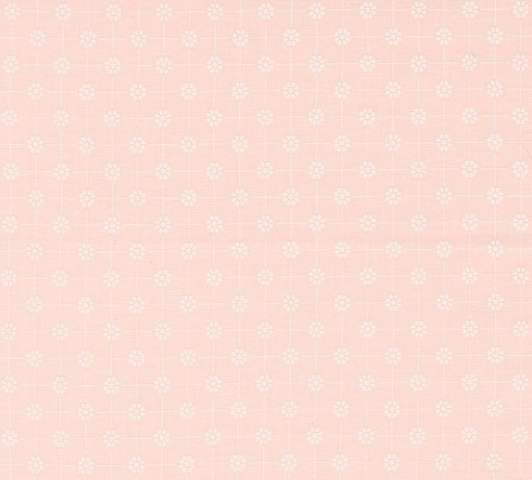 Cottage Charm Pixie Dots Flower Grid Koral Kicks by My Sew Quilty Life for Moda Fabrics