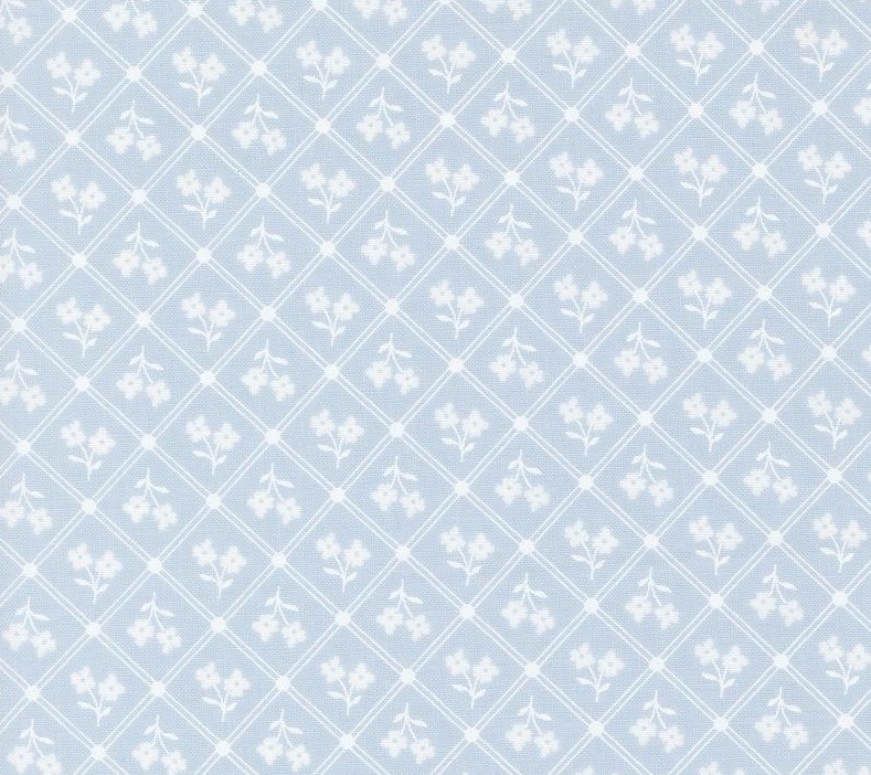 Cottage Charm Window Pane Plaid Powder Blue by My Sew Quilty Life for Moda Fabrics