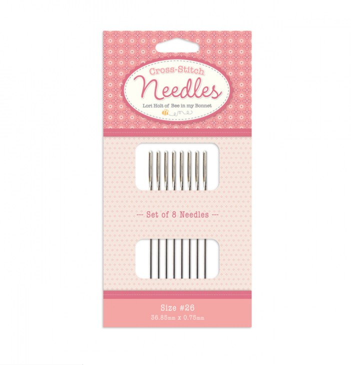 Lori Holt Cross Stitch Needles Size 26