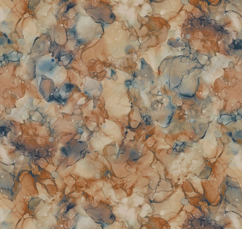 Highland View Texture 2 Rust by Deborah Edwards & Melanie Samra for Northcott Fabrics