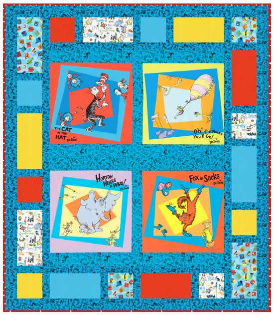 Celebrate Seuss Quilt Kit