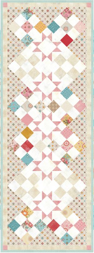 Gather Around Table Runner Kit featuring Sunday Brunch by Moda