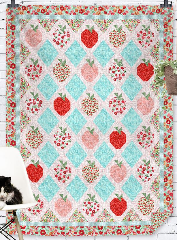 Berry Sweet Quilt Kit from Clothworks