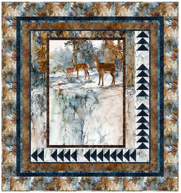 Highland View Quilt Kit from Northcott