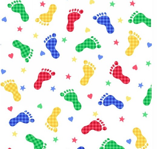 Comfy Flannel Prints Baby Prints Multi from A.E Nathan