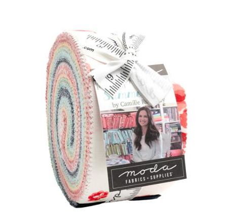 Summertime Jelly Roll by Camille Roskelley from Moda