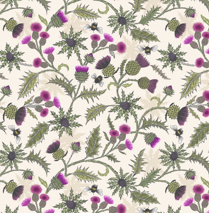 Highland Bee Thistle Light Cream from Lewis & Irene