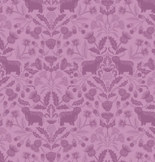 Highland Highlands Warm Heather from Lewis & Irene