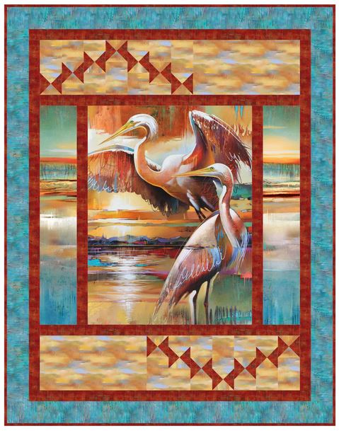 Rise & Fall Quilt from Northcott