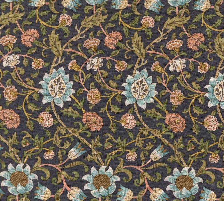 Morris Manor Evenlode Florals Twilight by Barbara Brackman for Moda Fabrics