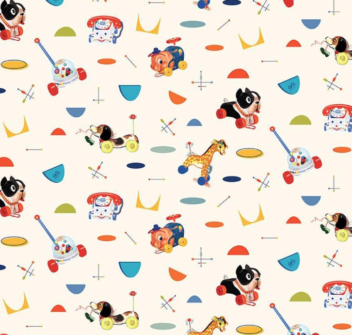 Pop 'n Play Main Le Creme from Riley Blake Designs