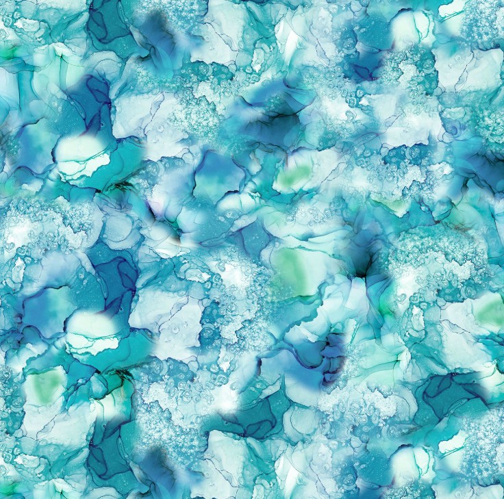 Deep Blue Sea Texture Blue by Deborah Edwards & Melanie Samra for Northcott Fabrics