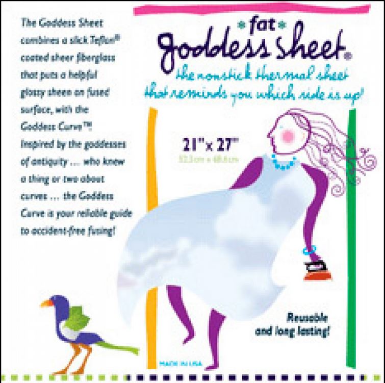 The Goddess Sheet Fat 21" x 27"