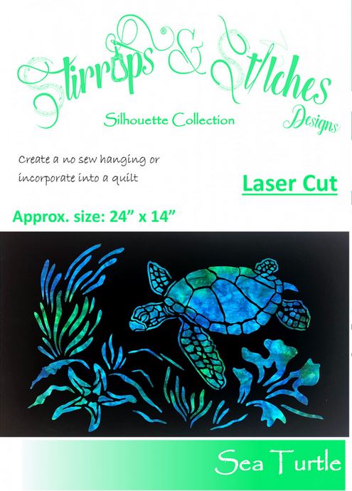 Sea Turtle Laser Cut