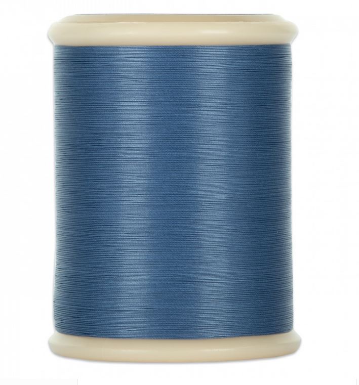 Cotton Hand Quilting Thread Grey Blue