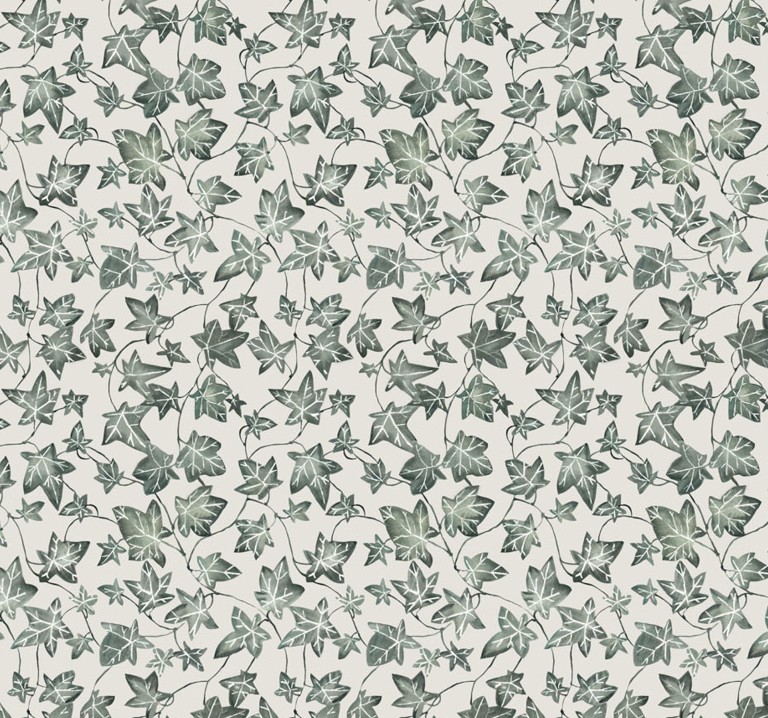 Charmwood Leaves Green by Bernadett Urbanovics for Figo Fabrics