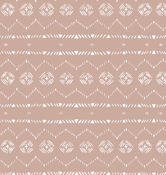 Charmwood Geo Clay by Bernadett Urbanovics for Figo Fabrics