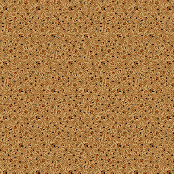 Carolina Budding Beauty Orange by Jo Morton for Andover Fabrics