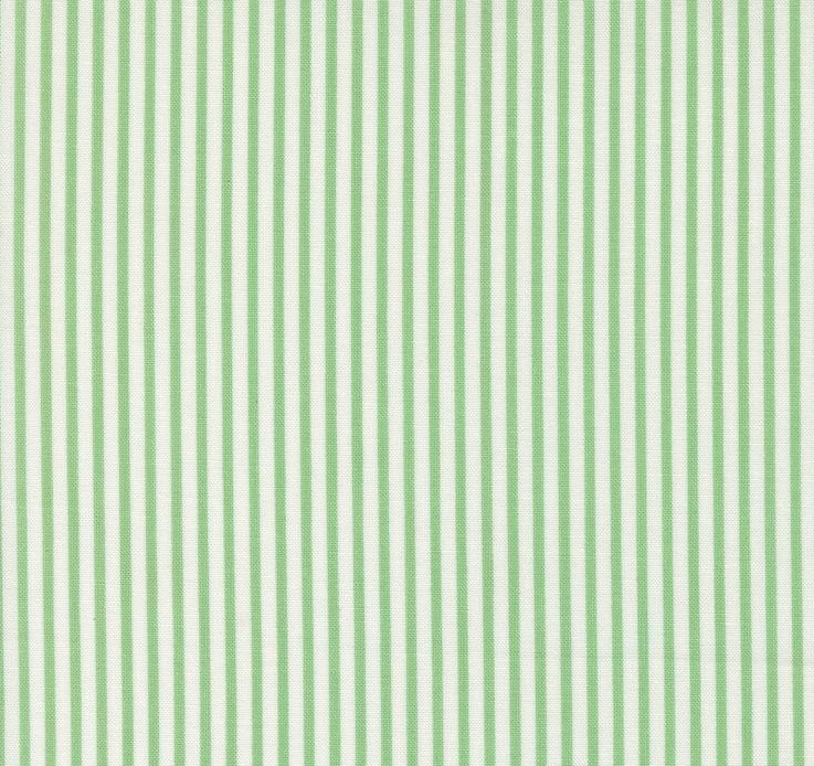 Summertime Simple Stripes Green by Camille Roskelley for Moda Fabrics