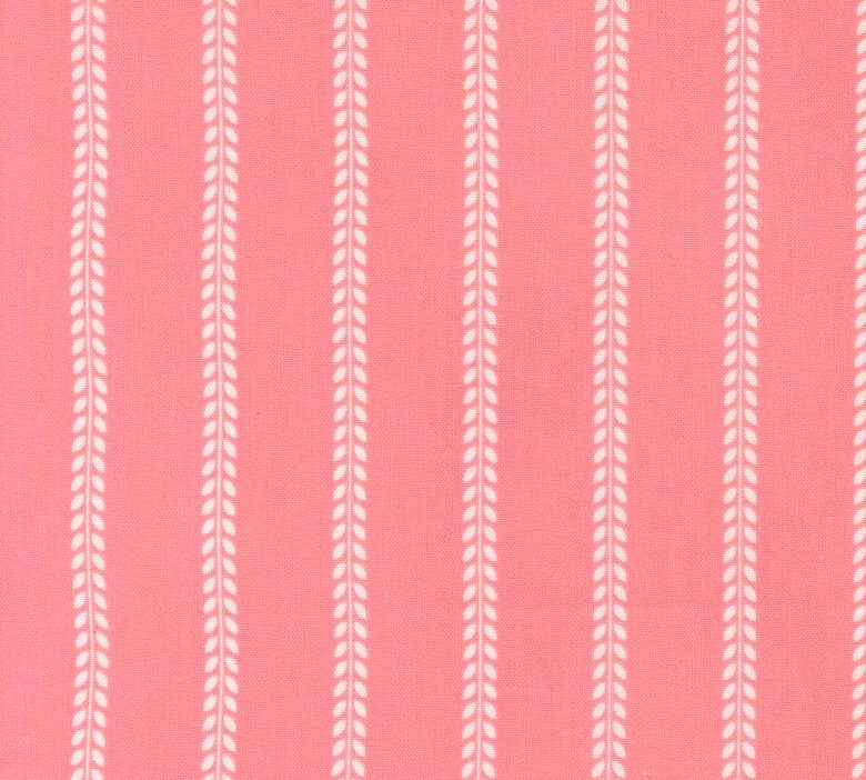 Summertime Beach Towel Stripes Blush by Camille Roskelley for Moda Fabrics