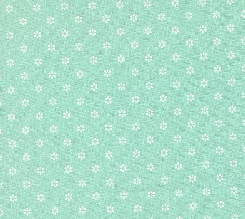 Summertime Sunshine Floral Aqua by Camille Roskelley for Moda Fabrics