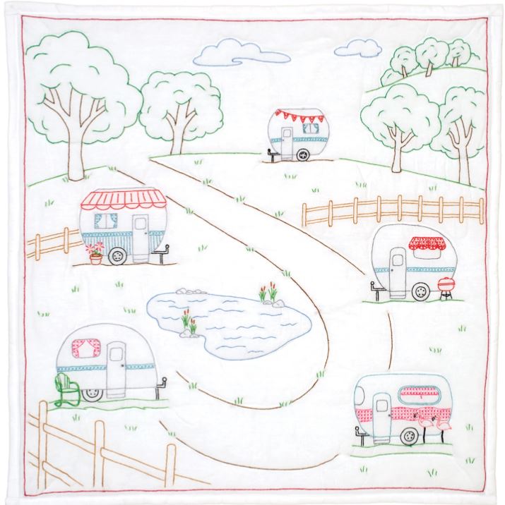 Campground Wall Quilt from Jack Dempsey