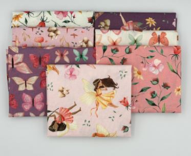 Petal Pixies Fat Quarter Bundle from Windham