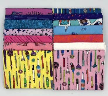 Pen Pals Fat Quarter Bundle from Windham
