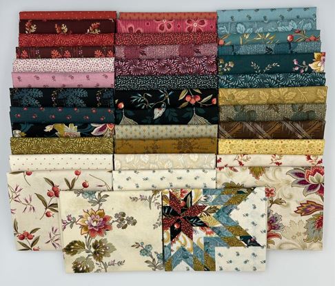 Dahlia Fat Quarter Bundle by Edyta Sitar from Laundry Basket Quilts Andover