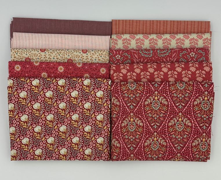 Tilda Red Fat Quarter Bundle
