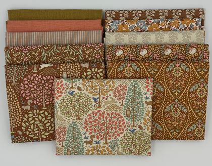 Tilda Brown Fat Quarter Bundle