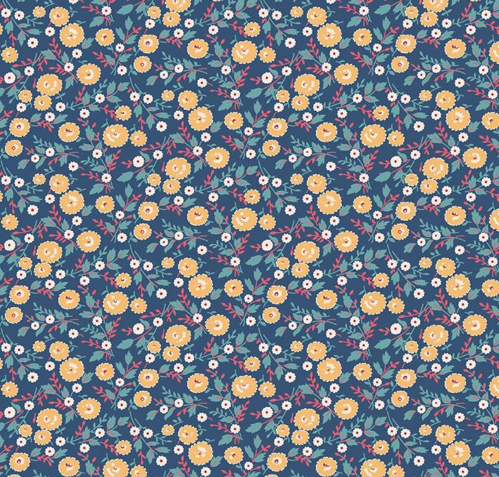 Americana Freedom Dark Denim by Lori Holt for Riley Blake Designs