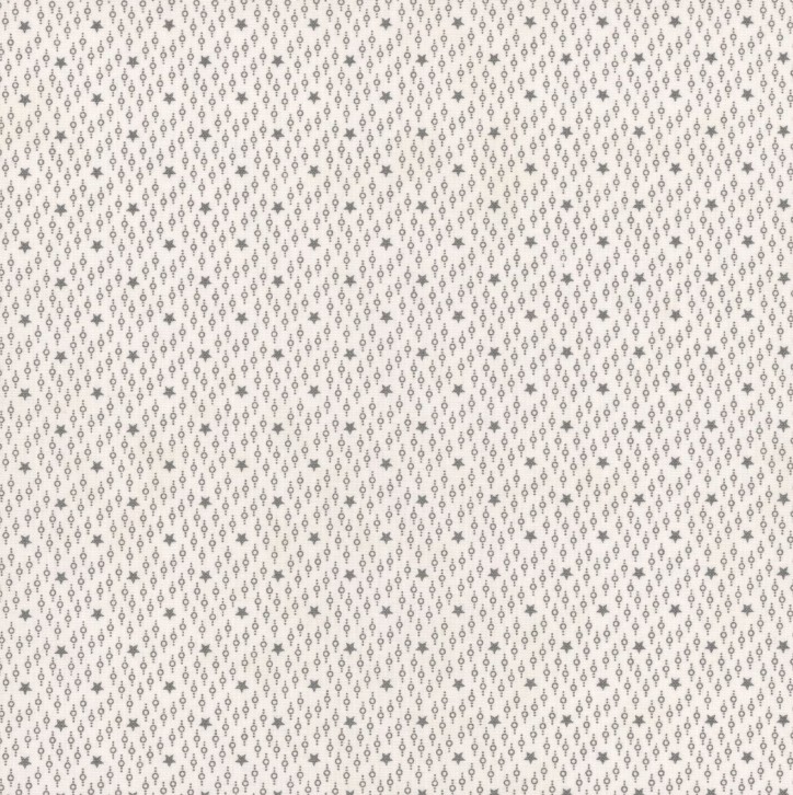 Itty Bitty Background Gatherings Starfield Stripe Grey by Primitive Gatherings for Moda Fabrics