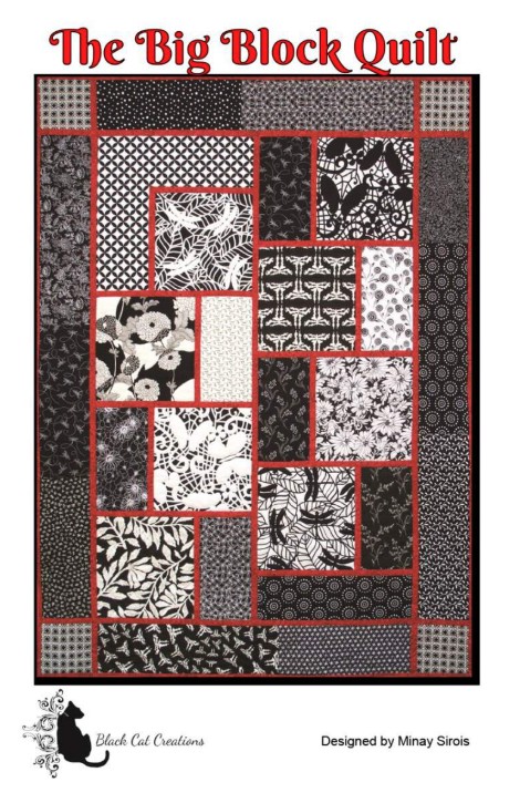 The Big Block Quilt Pattern by Black Cat Creations
