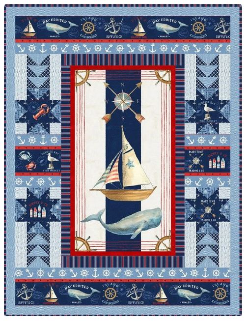At the Helm Quilt Kit