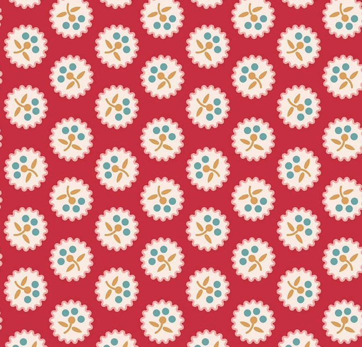 Americana Wide Back Betsy Berry by Lori Holt for Riley Blake Designs