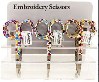 Sweets Print Scissors 3 1/2 Embroidery from Allary