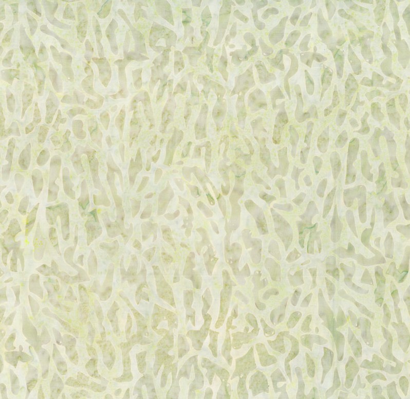 Mushroom Medley Batiks Morel White Sand from Banyan Batiks