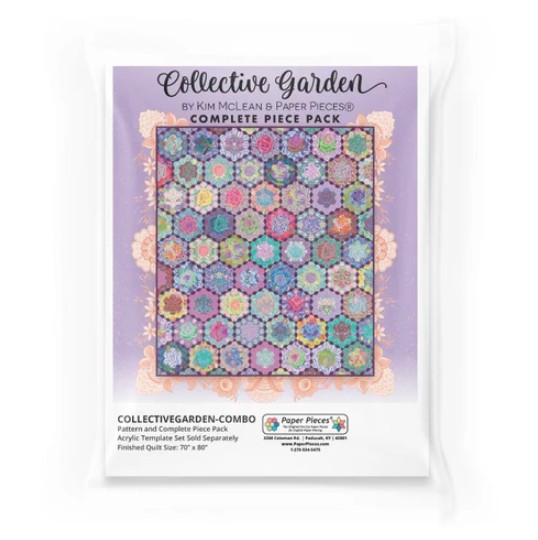 Collective Garden Pattern and Complete Piece Pack by Kim McLean and Paper Pieces