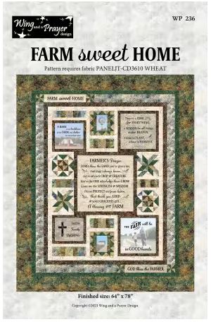 Farm Sweet Home Quilt Pattern from Wing and a Prayer