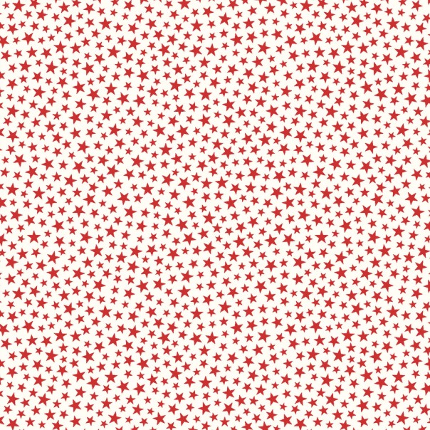 Star-Spangled Beauty Sparkle Stars Red by Kimberbell for Maywood Studio