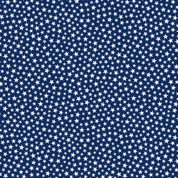 Star-Spangled Beauty Sparkle Stars Navy by Kimberbell for Maywood Studio